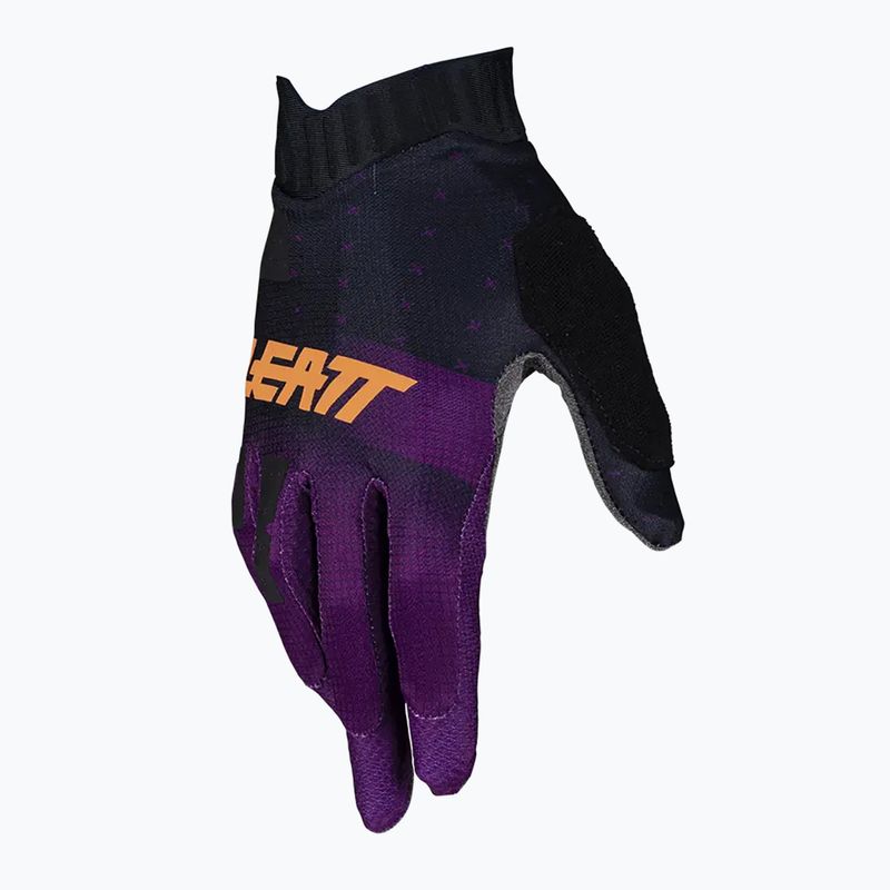 Guanti da ciclismo da donna Leatt MTB 1.0 GripR viola 2