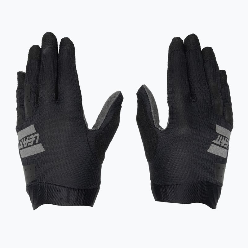 Guanti da ciclismo per bambini Leatt MTB 1.0 GripR Jr stealth 2