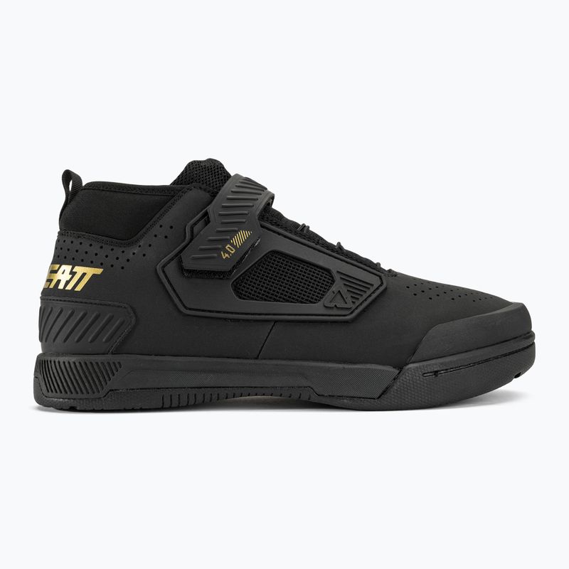 Scarpe da ciclismo da uomo Leatt 4.0 Clip nero 2