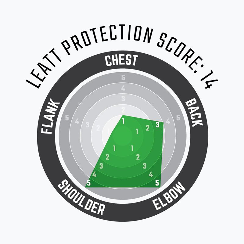 Armatura da ciclismo Leatt Body Protector ReaFlex Stealth black/grey 3