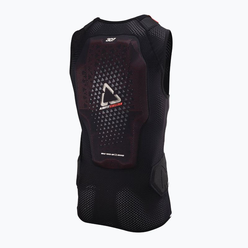 Maglia da ciclismo da uomo Leatt 3DF AirFit Evo Back Protector nero 2