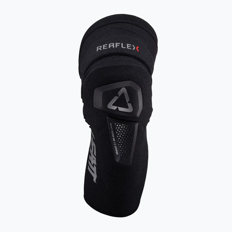 Protezioni Leatt ReaFlex Hybrid Pro per ginocchio e tibia, nero
