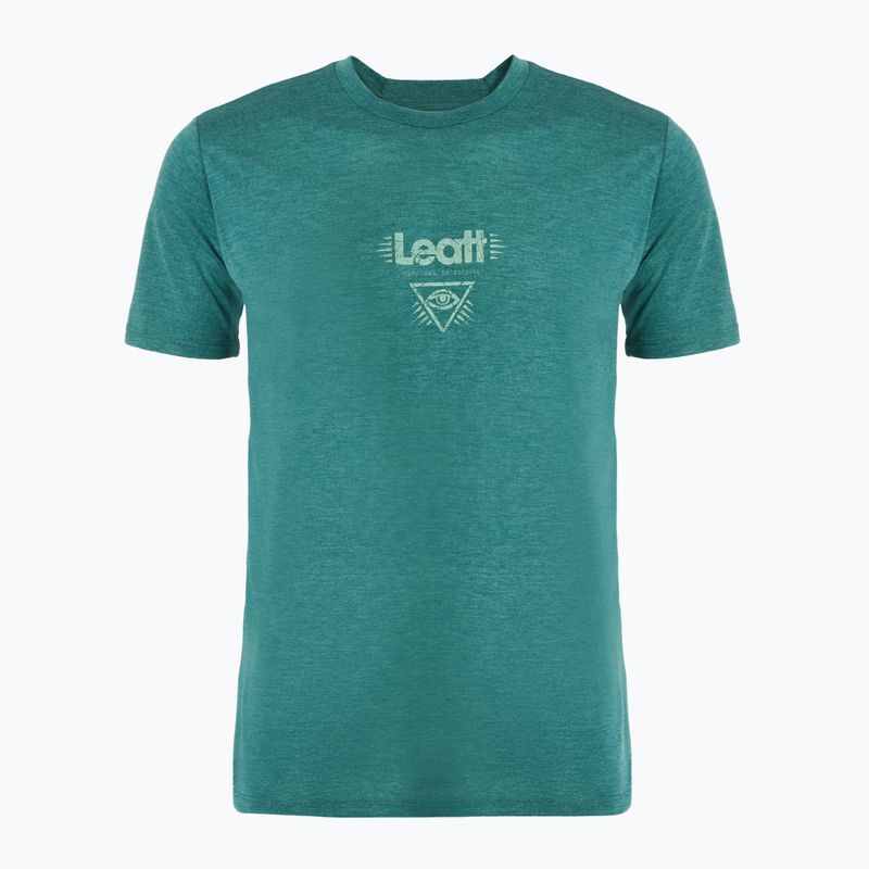 Leatt MTB Gravity 1.0 maglia da ciclismo uomo verde acqua