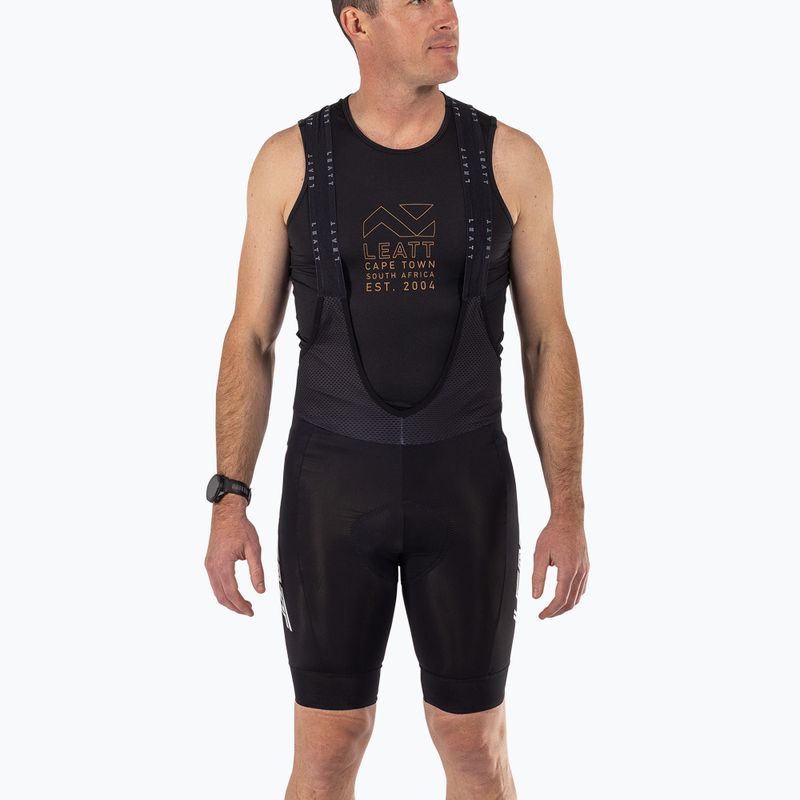 Pantaloncini da ciclismo da uomo Leatt MTB Endurance 6.0 Bib neri