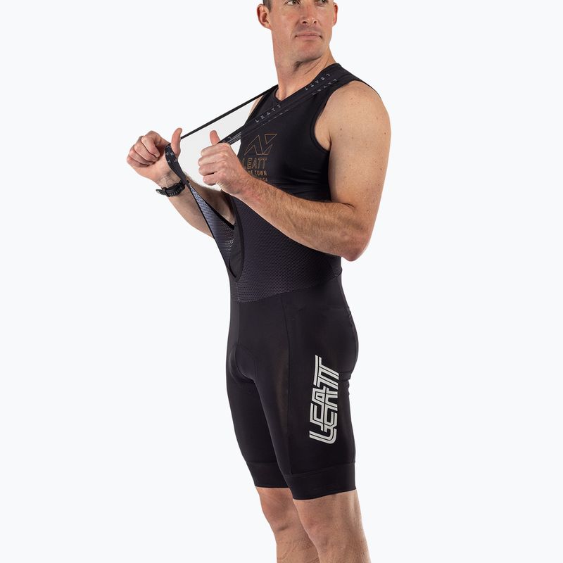 Pantaloncini da ciclismo da uomo Leatt MTB Endurance 6.0 Bib neri 3