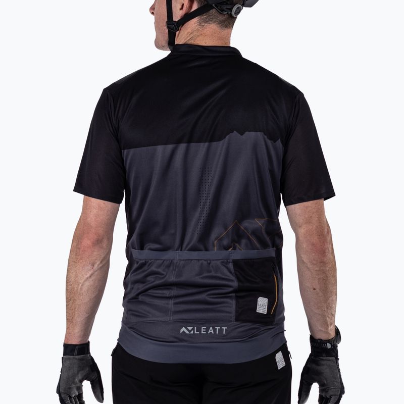 Maglia da ciclismo Leatt MTB Trail 3.0 da uomo, nero 3