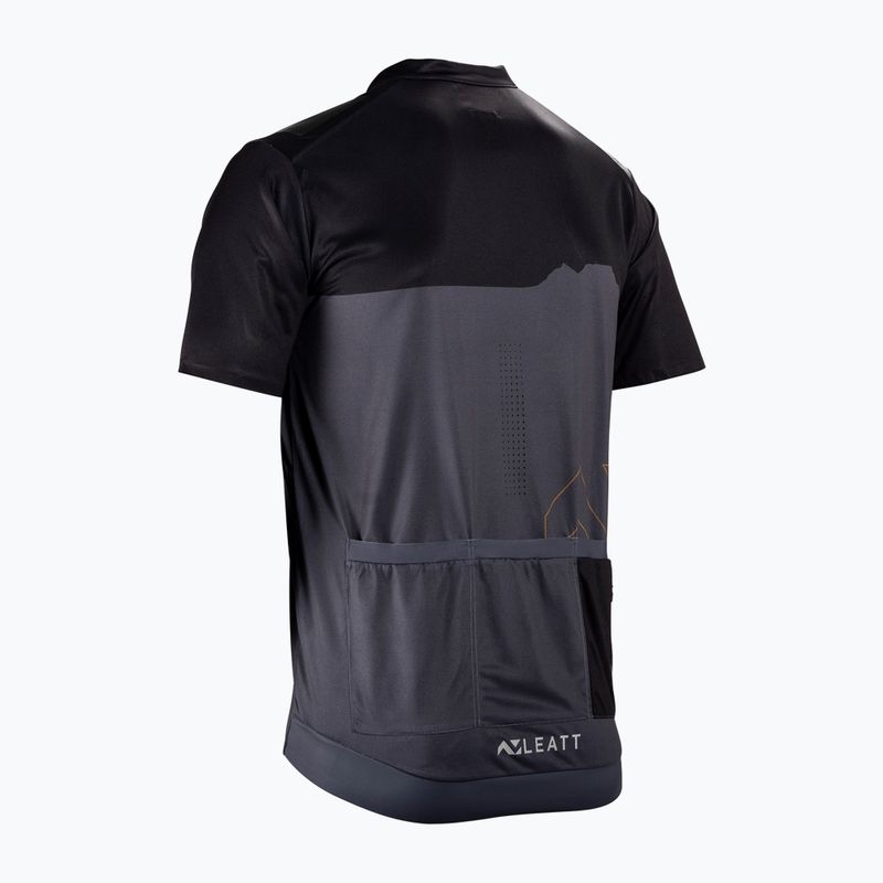 Maglia da ciclismo Leatt MTB Trail 3.0 da uomo, nero 8