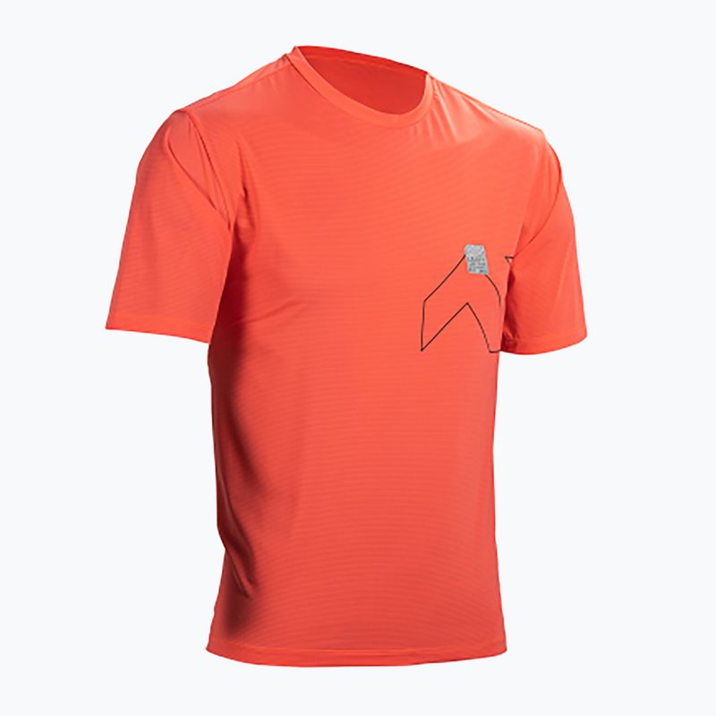Maglia ciclismo Leatt MTB Trail 1.0 X-Flow uomo neon 4