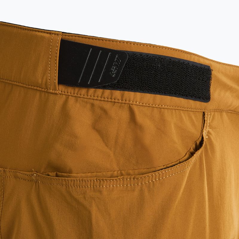 Pantaloncini da ciclismo Leatt MTB Trail 2.0 peanut da uomo 5