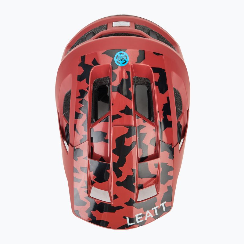 Casco da bici Leatt MTB AllMtn 4.0 V25 lava 7