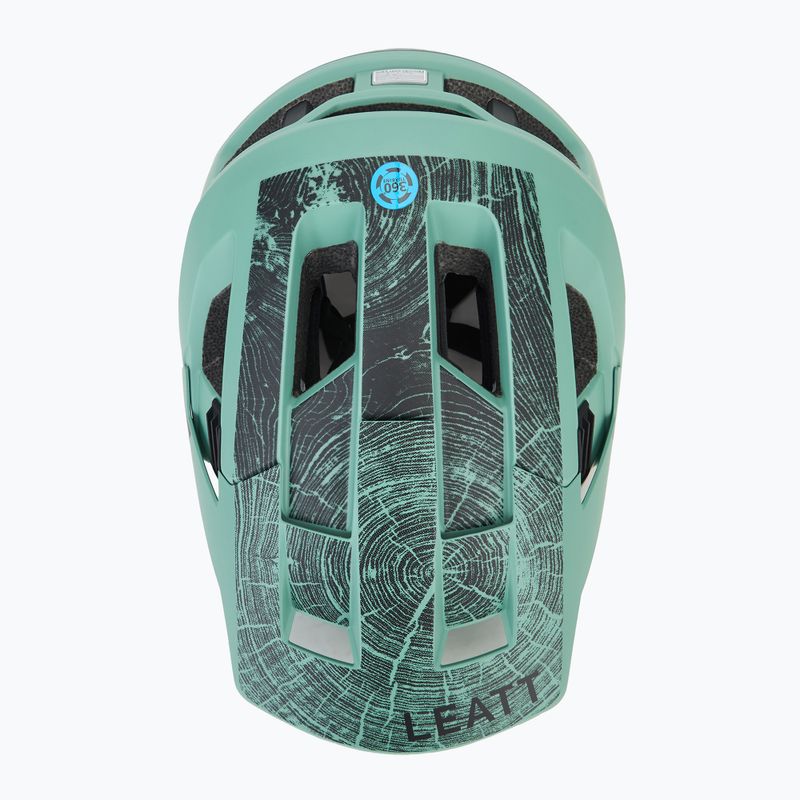 Casco da bici Leatt MTB AllMtn 4.0 V25 verde acqua 6