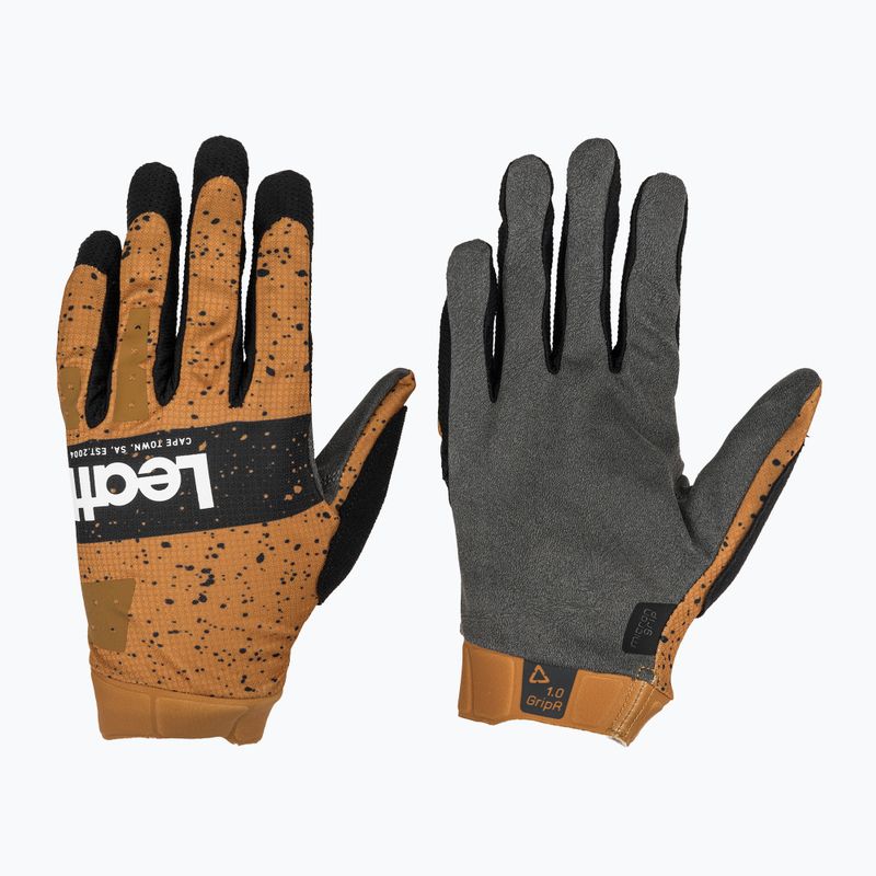 Guanti da ciclismo Leatt MTB 1.0 GripR rust da uomo
