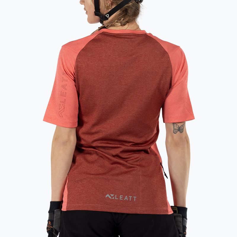 Maglia da ciclismo da uomo Leatt MTB Trail 2.0 W coral 4