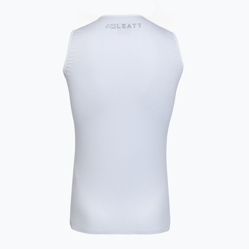 Maglia da ciclismo uomo Leatt Sleeveless Base white 2