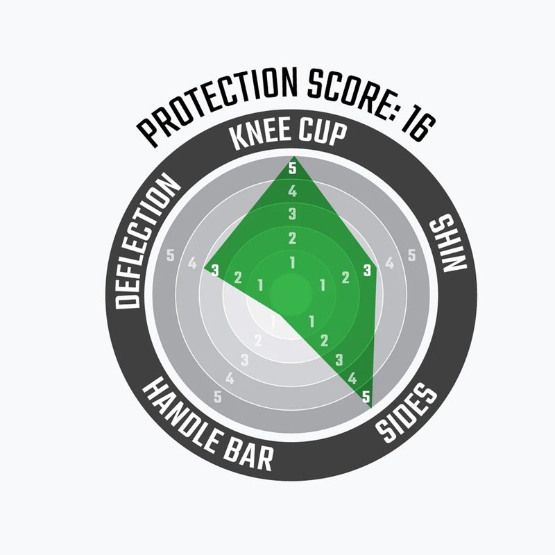 Protezioni da ciclismo per ginocchia e stinchi Leatt 3DF 5.0 Evo EXT black 3