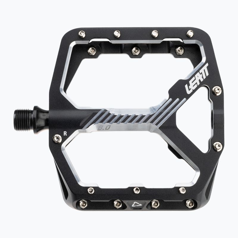 Leatt AllMnt 6.0 Pedali da bicicletta piatti neri