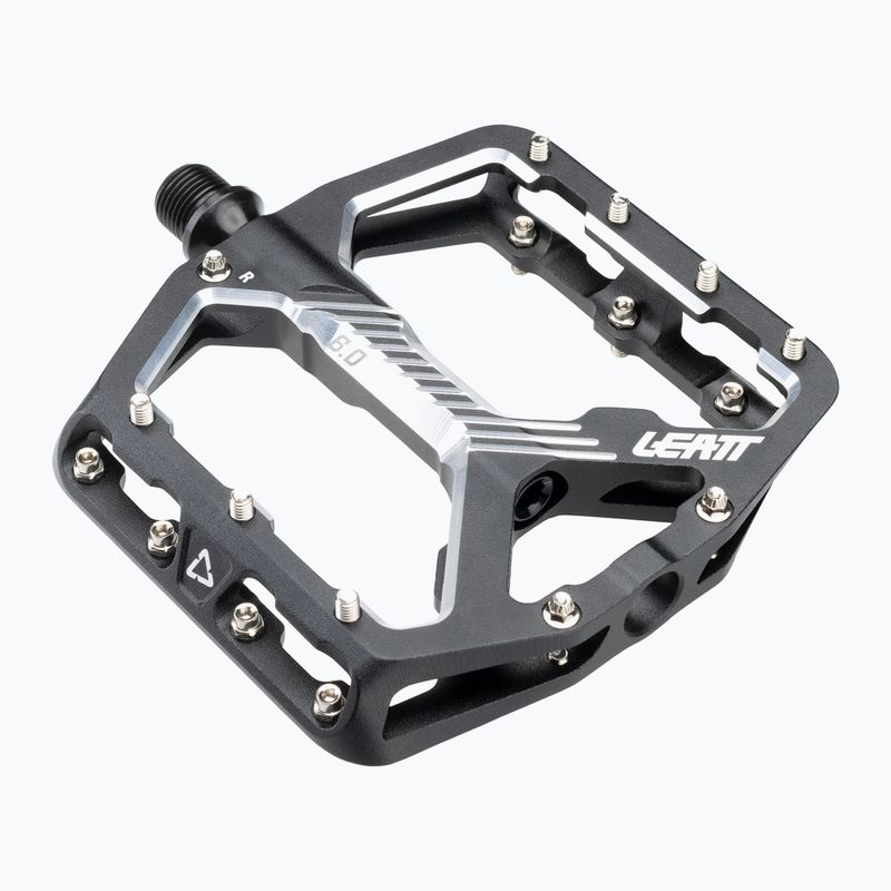 Leatt AllMnt 6.0 Pedali da bicicletta piatti neri 2