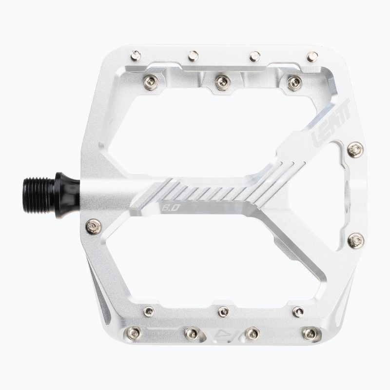 Pedali da bicicletta Leatt AllMnt 6.0 Flat argento