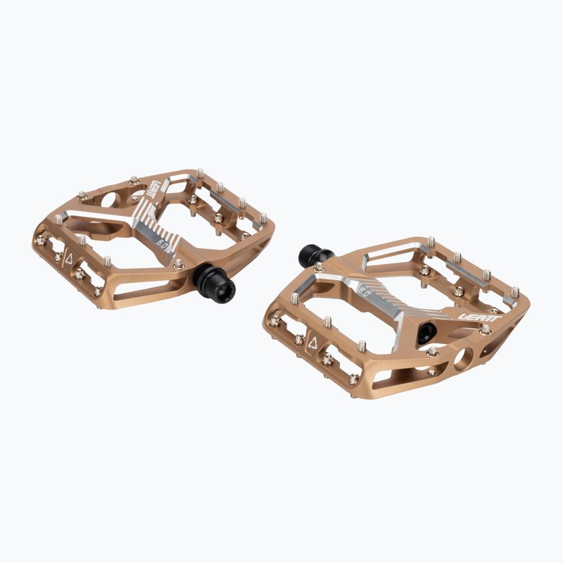 Leatt AllMnt 6.0 Flat frost pedali da bicicletta in bronzo
