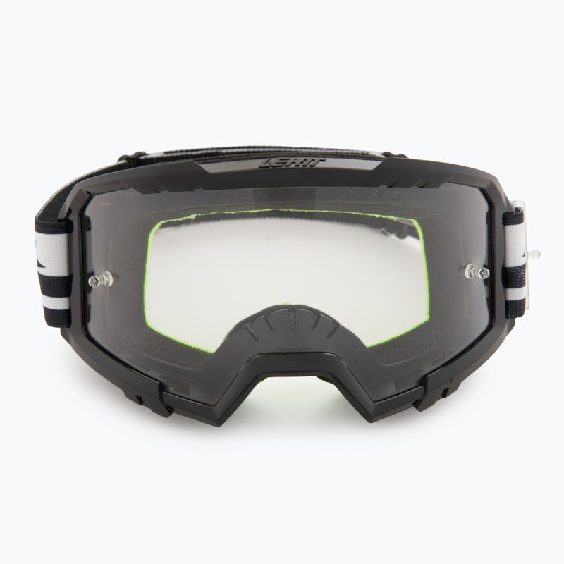 Maschera da ciclismo per bambini Leatt Vizion 2.5 Small Black/Neon Yellow 2