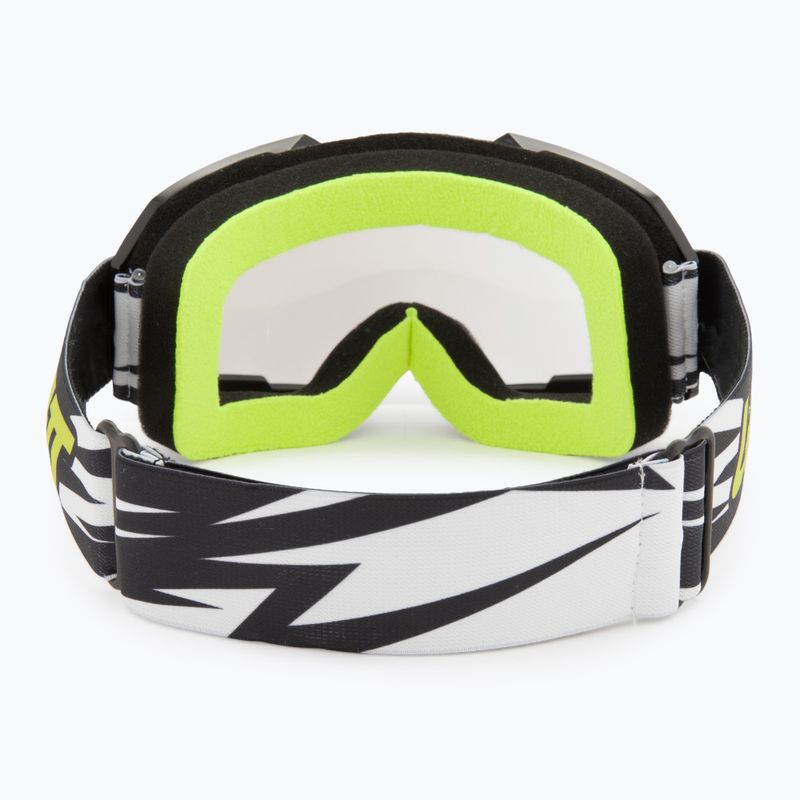 Maschera da ciclismo per bambini Leatt Vizion 2.5 Small Black/Neon Yellow 3