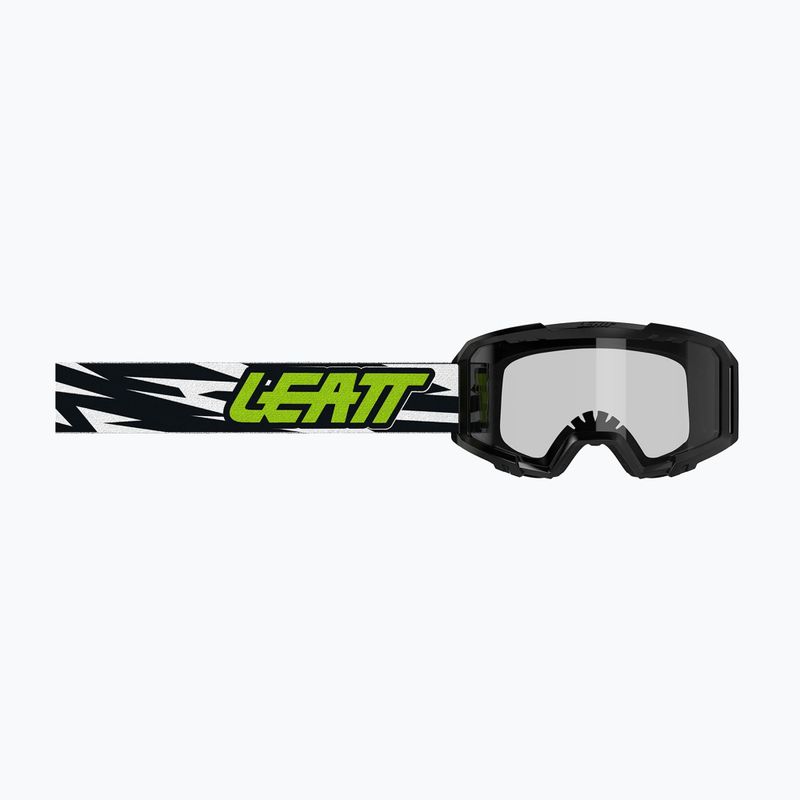 Maschera da ciclismo per bambini Leatt Vizion 2.5 Small Black/Neon Yellow 5