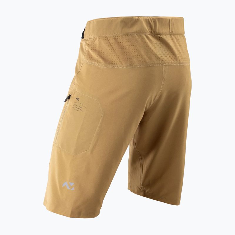 Pantaloncini da ciclismo da uomo Leatt MTB Endurance 2.0 brass brown 2