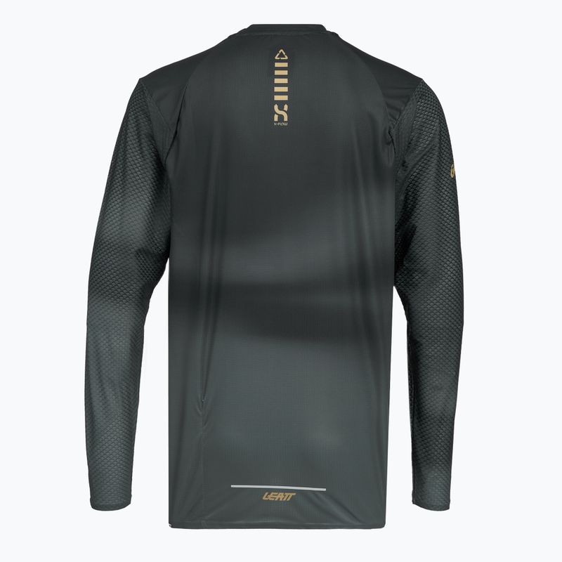 Maglia a maniche lunghe da ciclismo uomo Leatt MTB Trail 3.0 ghost black 2