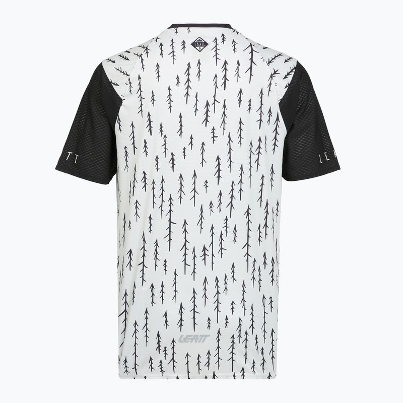 Maglia MTB da uomo Leatt MTB Trail 3.0 trails white 2