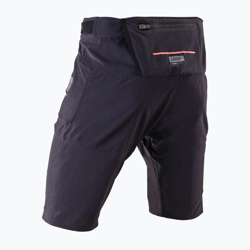Pantaloncini da ciclismo da uomo Leatt MTB Trail 6.0 Cargo ghost black 2