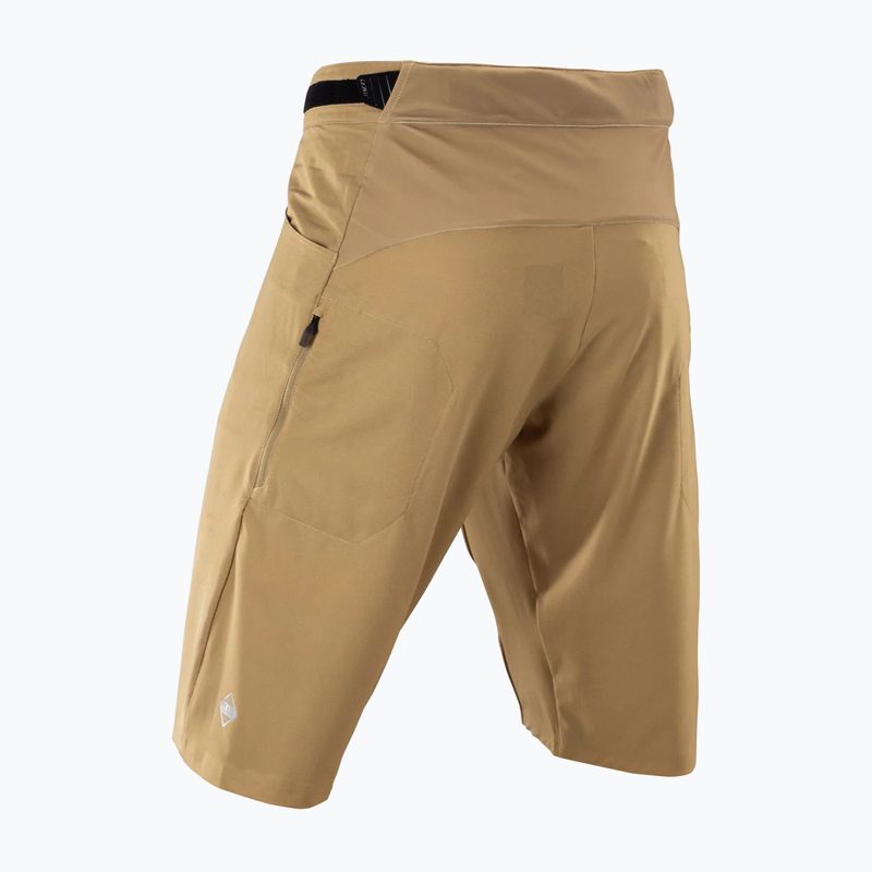 Pantaloncini da ciclismo da uomo Leatt MTB Trail 3.0 Liner brass brown 2