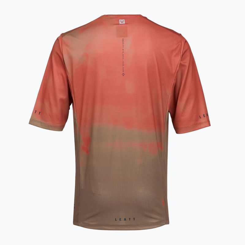 Maglia MTB da uomo Leatt MTB Gravity 4.0 dusty red 2