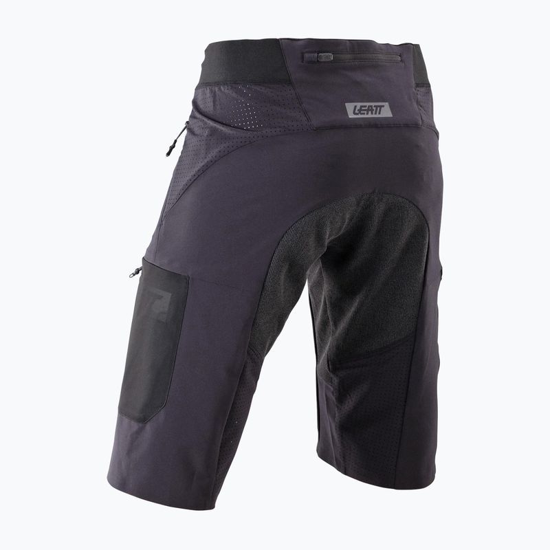 Pantaloncini da ciclismo uomo Leatt MTB Gravity 2.0 ghost black 2