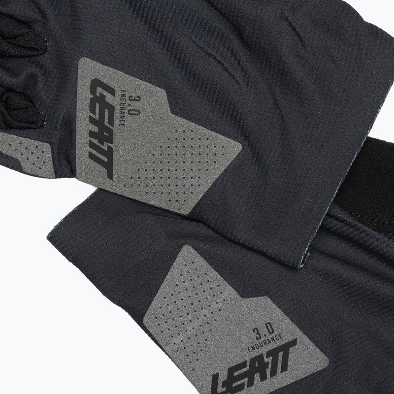 Guanti da ciclismo da uomo Leatt MTB 3.0 Endurance stealth black/grey 4