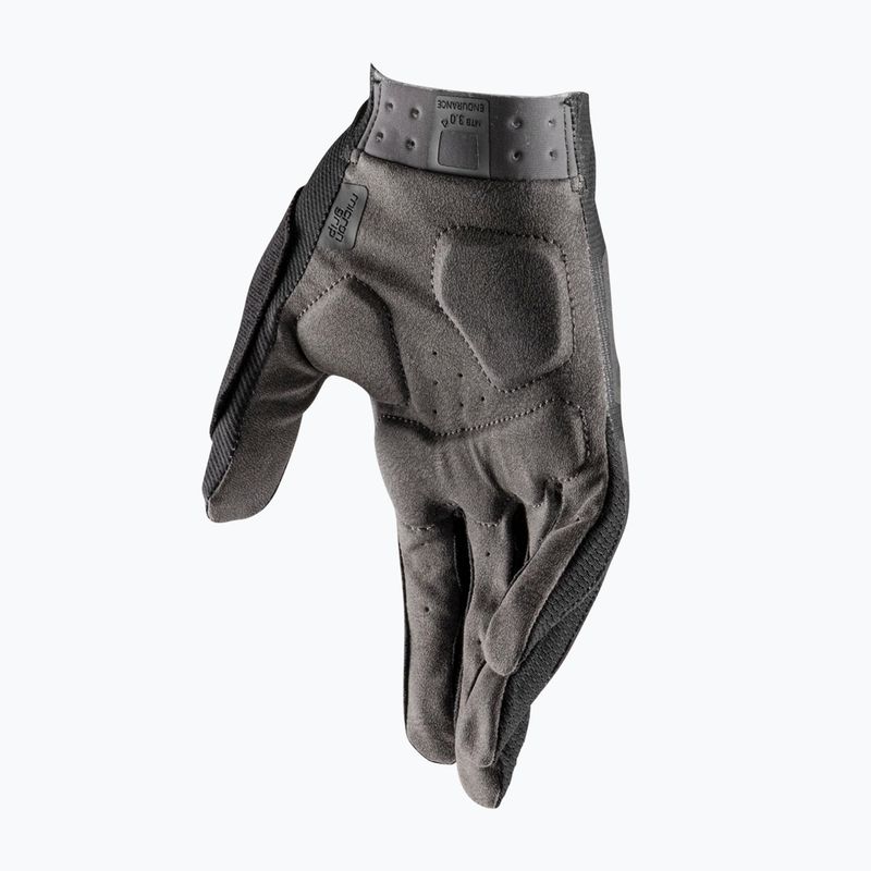 Guanti da ciclismo da uomo Leatt MTB 3.0 Endurance stealth black/grey 3