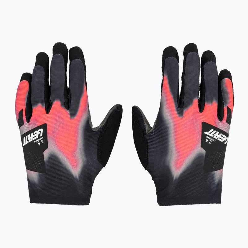 Guanti da ciclismo da uomo Leatt MTB 3.0 Endurance heatmap red 2