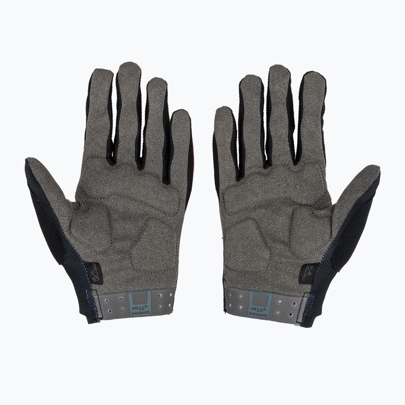 Guanti da ciclismo da uomo Leatt MTB 3.0 Endurance heatmap red 3
