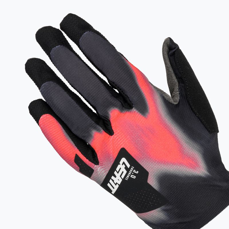 Guanti da ciclismo da uomo Leatt MTB 3.0 Endurance heatmap red 4