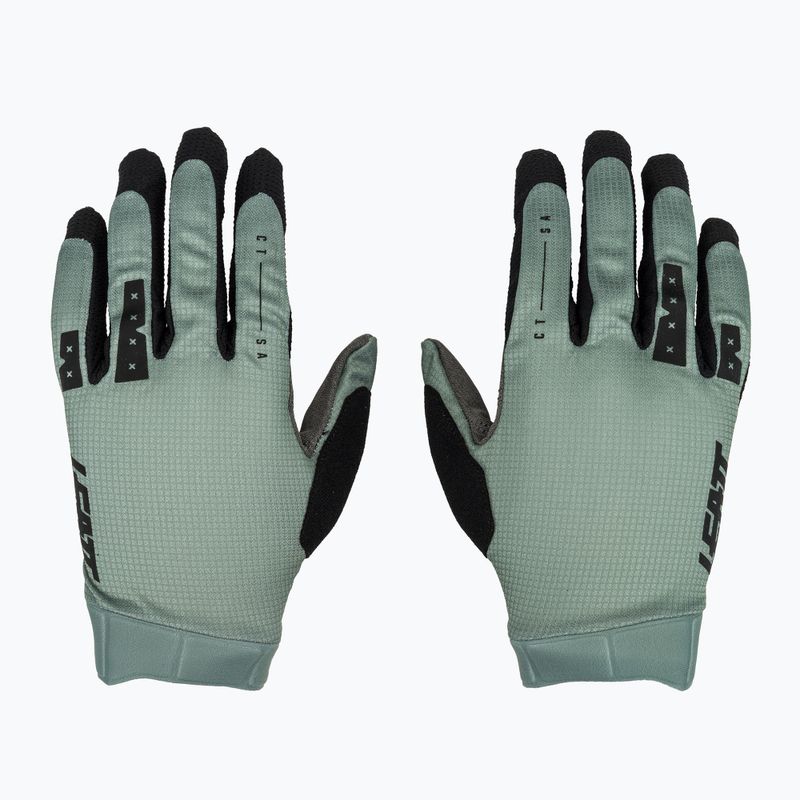 Guanti da ciclismo uomo Leatt MTB 1.0 GripR mist green 2