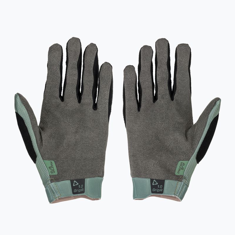Guanti da ciclismo uomo Leatt MTB 1.0 GripR mist green 3