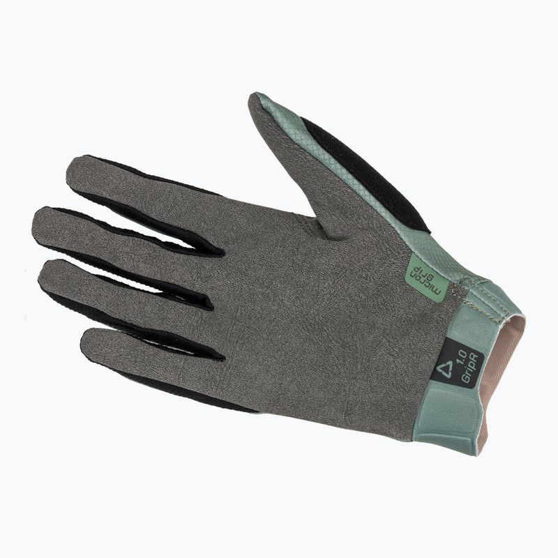 Guanti da ciclismo uomo Leatt MTB 1.0 GripR mist green 4