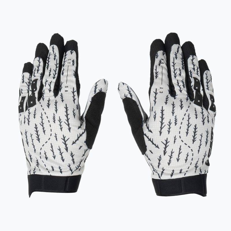 Guanti da ciclismo da uomo Leatt MTB 1.0 GripR trails white 2