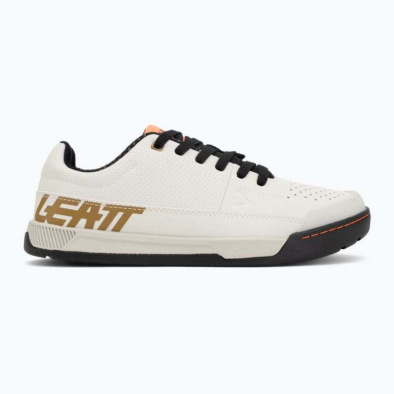 Scarpe da ciclismo platform uomo Leatt Flat 2.0 cream white 2