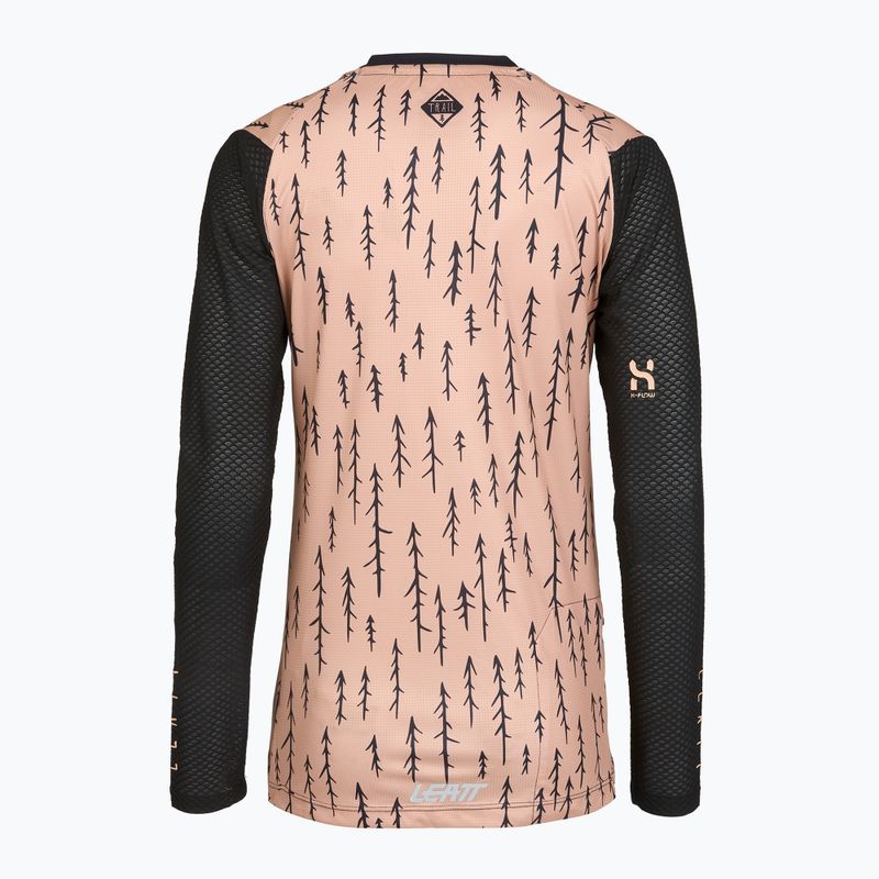 Maglia da ciclismo a maniche lunghe da donna Leatt MTB Trail 3.0 trails pink 2
