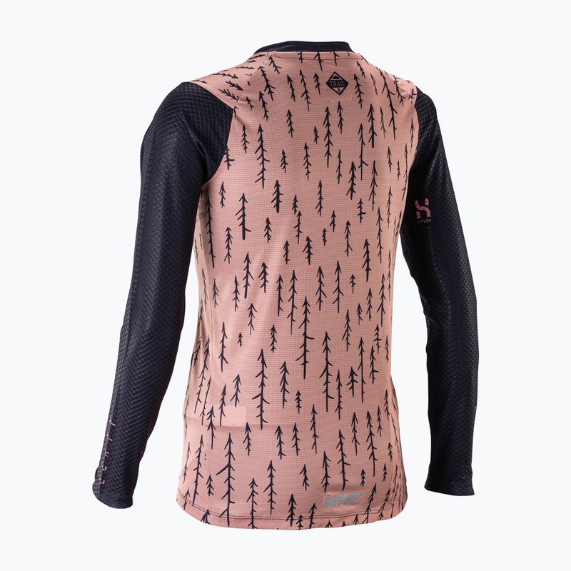 Maglia da ciclismo a maniche lunghe da donna Leatt MTB Trail 3.0 trails pink 2