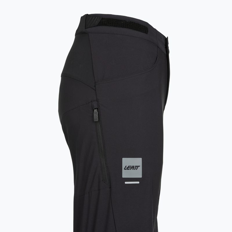 Pantaloni da ciclismo donna Leatt MTB Trail 3.0 Liner ghost black 3