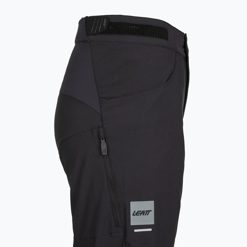 Pantaloncini da ciclismo da donna Leatt MTB Trail 3.0 Liner ghost black 3