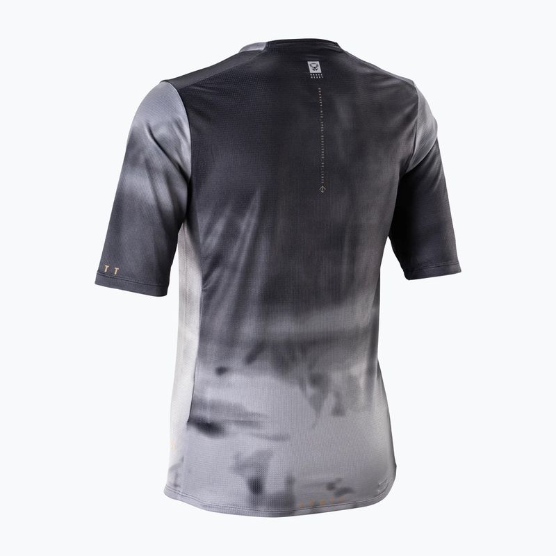 Maglia da mountain bike donna Leatt MTB Gravity 4.0 ghost black 2