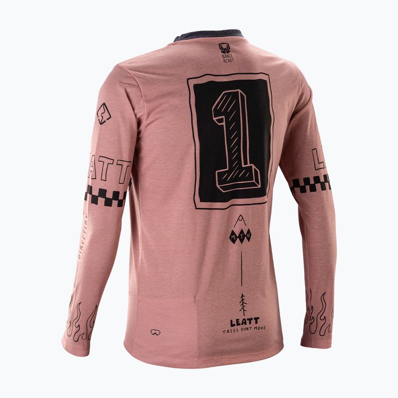 Maglia a manica lunga da ciclismo donna Leatt MTB Gravity 3.0 W dusty pink 2