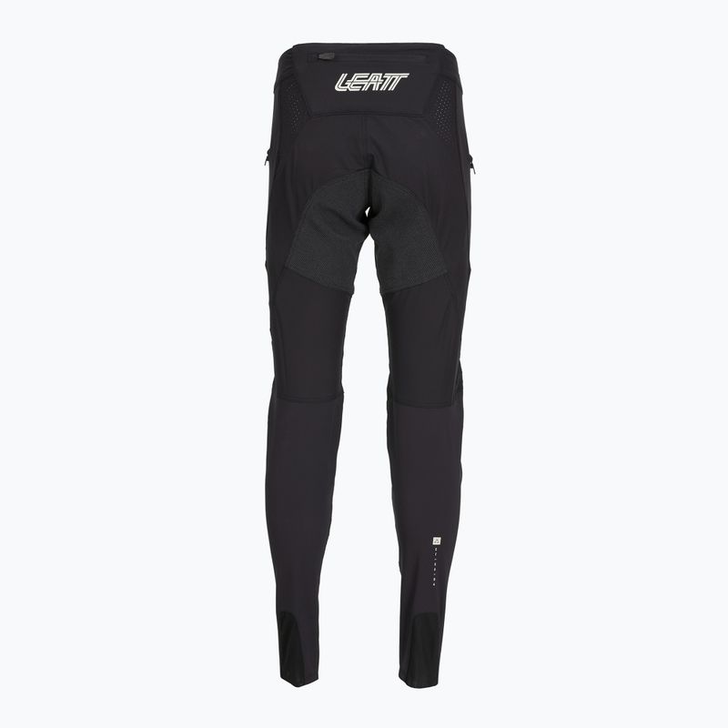 Pantaloni da ciclismo da donna Leatt MTB Gravity 3.0 race black 2
